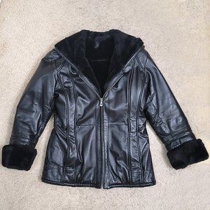 LW women's leather winter jacket S $450.00